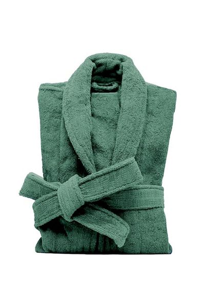 OEM Halat de baie, Unisex, Bumbac Premium, Verde, L-XL