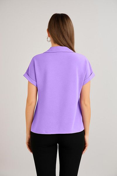 HOFY Buttoned Blouse with Collar