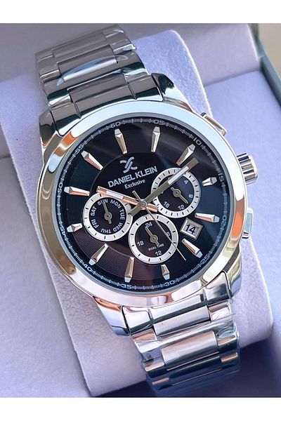Daniel Klein Men's Wristwatch Vs.Blkt.0415