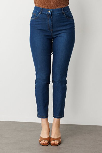 Ekol Five Pocket Trousers with Elastic Waist