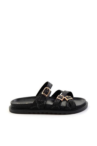 Bambi Black Women's Slippers K04666014109