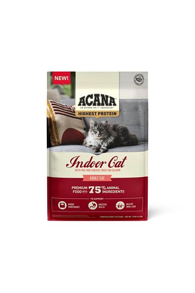 Acana Acana Highest Protein Indoor Cat Recipe Dry Cat Food - 1.8 Kg