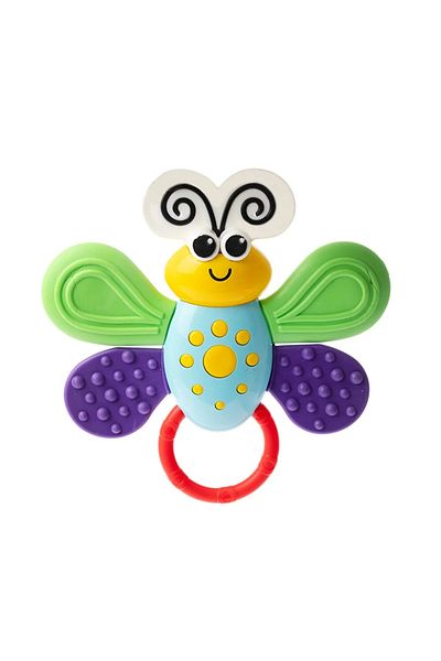 ByCaretta By Caretta Rustling Fabric Book Butterfly Mouthguard Maracas Rattle