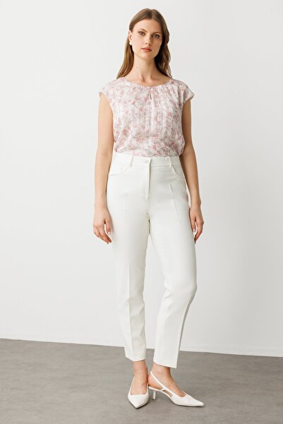 Ekol Five Pocket Skinny Leg Trousers