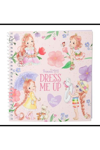 Top Model Princess Mimi Dress up Book with Stickers
