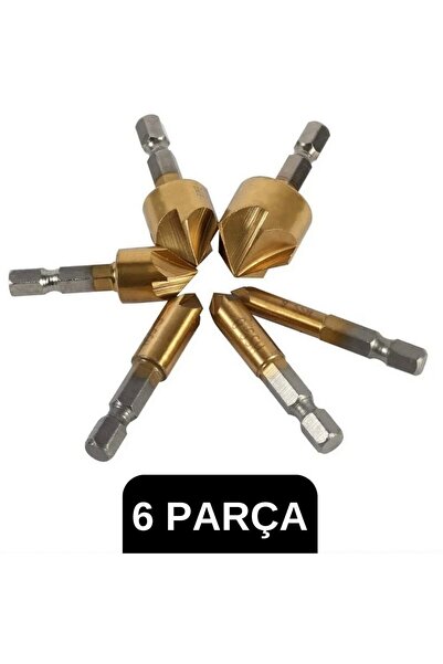 Neler Geldi Neler 6 Parça Premium Titanyum Kaplama Bits Uçlu Kırılmaz A Kalit...