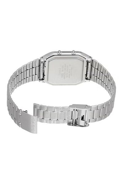 Casio Men's Stainless Steel Quartz Analog & Digital Watch