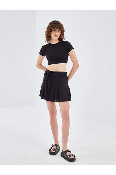LC Waikiki LCW Women's Elastic Waist Straight Skirt