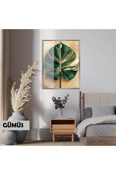 Harikabirev ΥΠΕΡΑΣΤΗ | ΠΡΑΣΙΝΟ ΧΡΥΣΟ ΜΟΝΤΕΛΟ DEVETABANI (ARACEAE) | ΤΡΑΠΕΖΙ ΚΑΘΕΤΟ ΜΟΝΟ ΜΕ ΠΛΑΙΣΙΟ ΘΕΡΜΑΝΤΗΜΕΝΟ ΓΥΑΛΙ