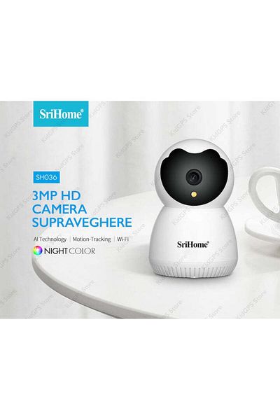 SRIHOME Sh036 Pro Wireless Baby Monitor Camera