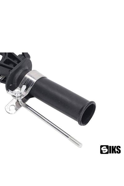 SIKS Adapter for Roller Drill for Cutting Sheet Metal, 1/4", With Attachment Bracket Included