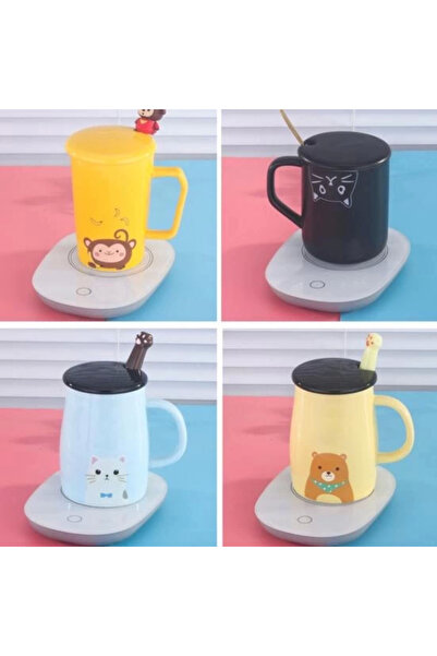 CT STONES Încălzitor de cani din sticlă ceramică cu temperatură constantă de ...