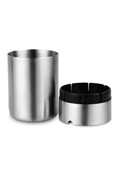 YDGR Windproof Stainless Steel Ashtray – Ash Tray for Garden, Office and Home