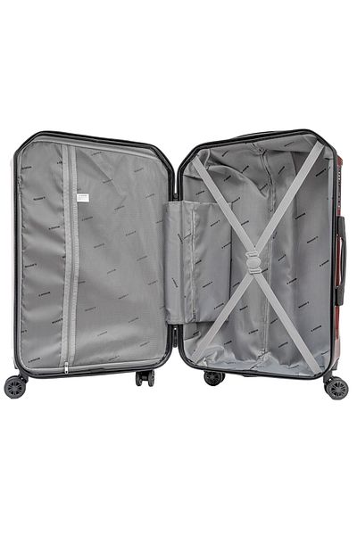aventor Troler Mare Av103, 76x49x29 Cm, Bagaj De Cală, Policarbonat, Folie De Protectie, Tsa, Grena