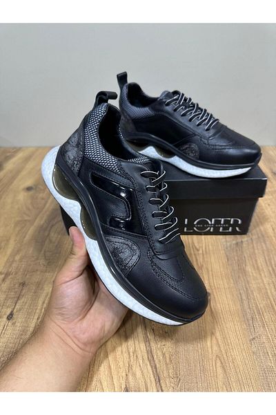 Serhat Özköroğlu Lfr-M2214 Leather Roller Shoes Black