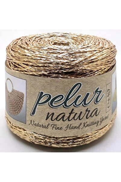 yumakça Pelur Metalik Kağıt Çanta Şapka Ve Aksesuar İpliği 02 ( +- 250 Gr )