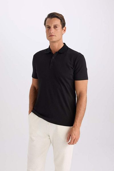 DeFacto Men's T-Shirt M6609Az/Bk81 Black
