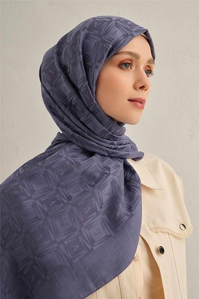 Armine Şal cu monogramă Lyocell Naia Square 6 42