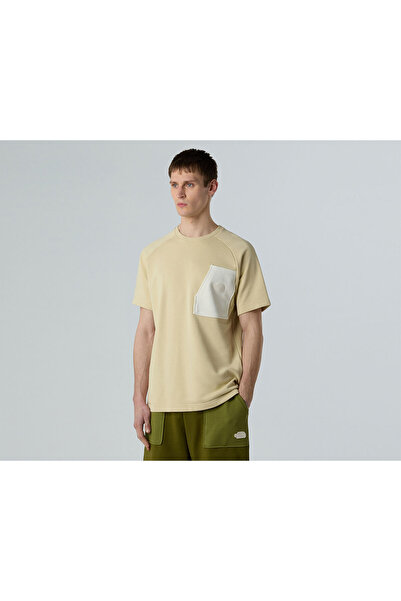 THE NORTH FACE Ανδρικό μπλουζάκι μπλουζάκι M Terry Relaxed NF0A8C283X41 Μπεζ