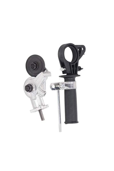 SIKS Adapter for Roller Drill for Cutting Sheet Metal, 1/4", With Attachment Bracket Included
