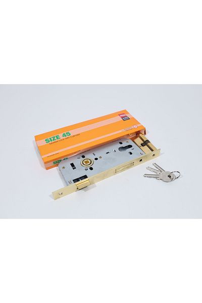 Generic Size 45 Lock and Handle Set with Cylinder