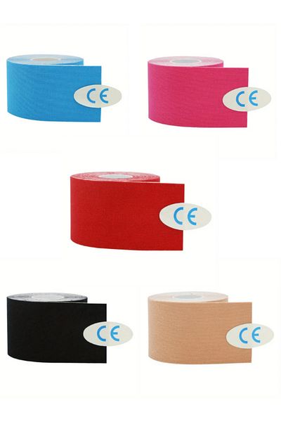 Octacare Athlete's Tape 5 Meters X 5 cm Kinesio Tape Beauty Cotton Kinesio for Facial Area (5 Pcs)