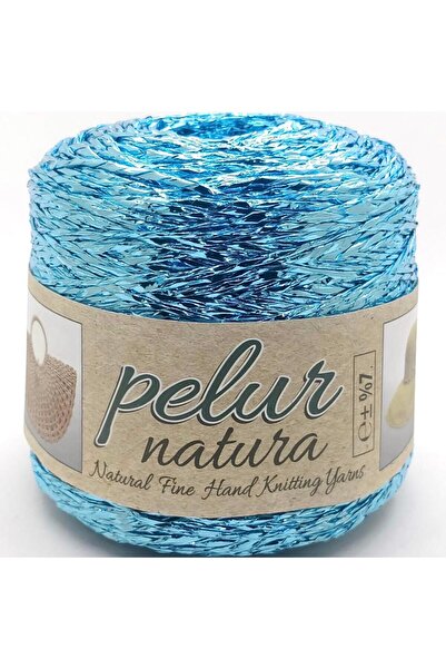 yumakça Pelur Metalik Kağıt Çanta Şapka Ve Aksesuar İpliği 04 ( +- 250 Gr )