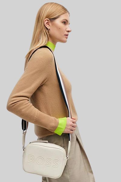 BOSS Women's Crossbody Bag White