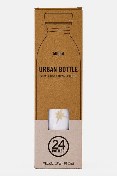 24Bottles Urban Stainless Steel Extra Light Weight Water Bottle 500 ml, Multicolor