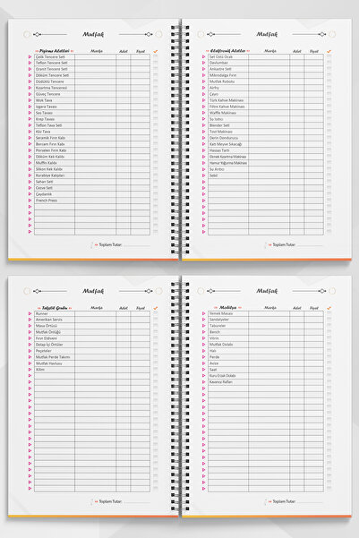 Evlilik Yolculuğum Dowry Notebook, Wedding Planner, Dowry List, Dowry, Promise, Engagement, Henna, Honeymoon, Spiral, 44 Pages.