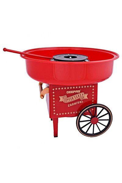 SIKS ® cotton candy machine, cart type, portable, red