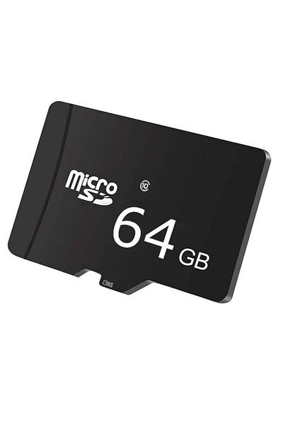 SIKS 64 Gb Microsd Memory Card, Class 10, High Speed, Without Sd Adapter, Black