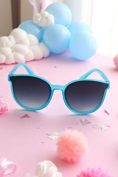MACERATİ Tanca Blue 0-10 Years Old Children's Sunglasses Uv400 Certified with Box