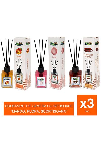 PureLife SMango Cinnamon Powder Reed Air Freshener 120ml