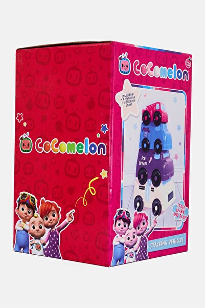 Cocomelon Fun Stacking Vehicles, Multicolor