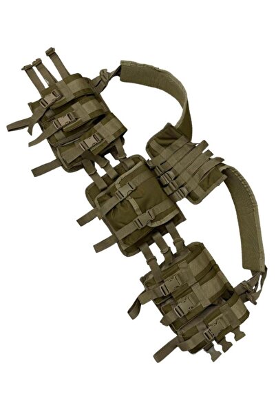 SINGLE SWORD 6 Cepli, Arkası Çantalı Çeçen Yeleği