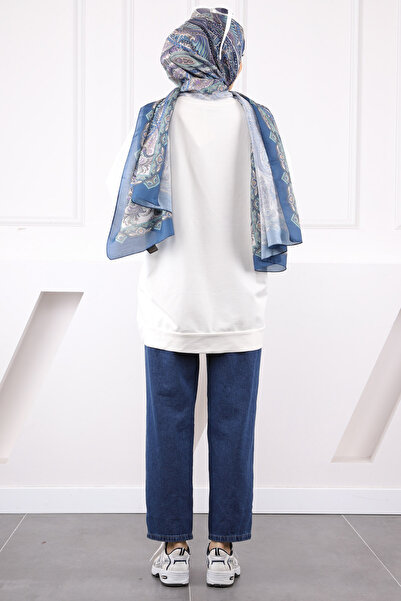 İmajButik Φούτερ Modal με λεπτομέρεια κρεμ φιόγκου