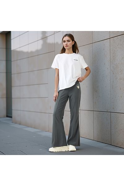 Lee Cooper تي شيرت بطبعة جرافيكية مع رقبة دائرية