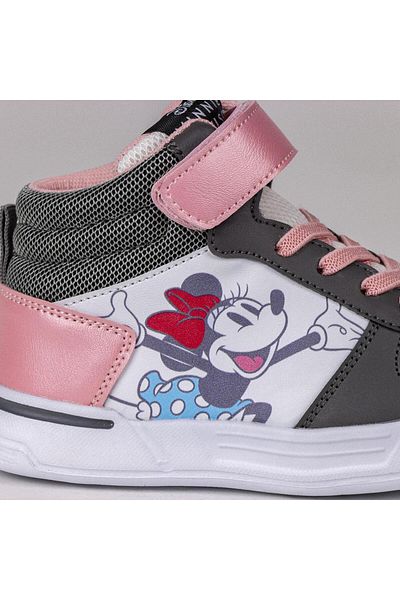 Cerda Teniși cu model înalt, cu tematică Minnie Mouse, roz