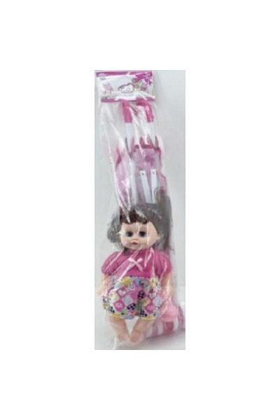 rexa Bestonl Kids Stroller Baby Doll Toy with Real Moving StrollerToys Kids Baby Stroller