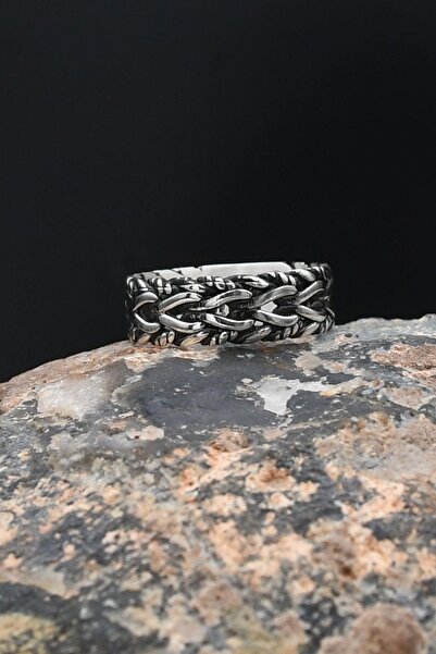 Prestige 925 Ayar Gümüş Erkek Alyans Yüzük 901900