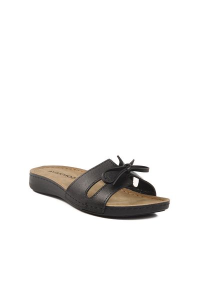 AYAKMOD 11-367 Z Black Women's Anatomical Slippers