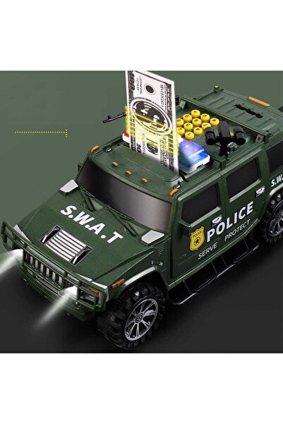 indiggo Smart SWAT Piggy Bank Toy Armored Car for Children