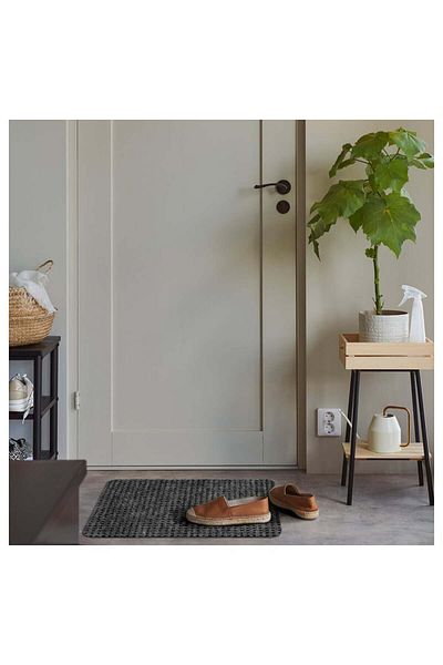 IKEA Doormat, grey, 38x58 cm