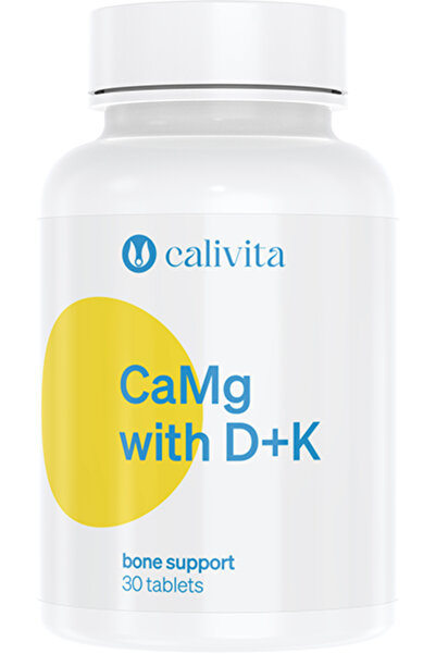 Calivita Complex de calciu cu magneziu și vitamine D+K (30 de comprimate) - Calivita