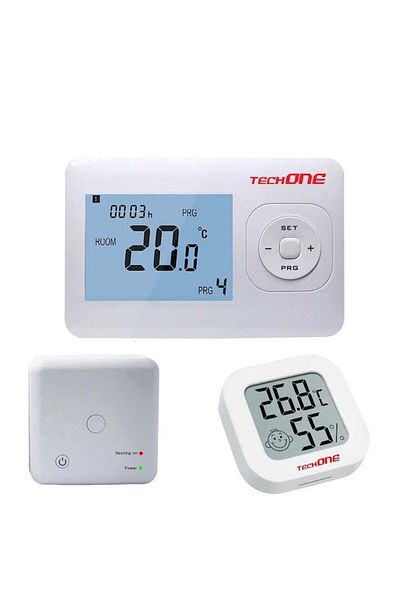 Techone Termostat ambiental WIFI pentru centrală termică Techone AC8048s