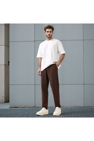 Kappa Panelled Joggers with Drawstring and Pockets
