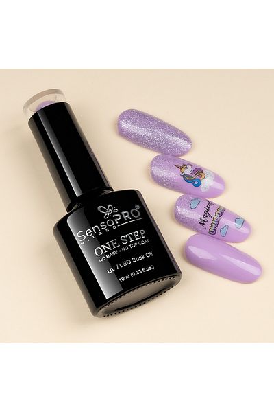 SensoPRO Milano Oja semipermanentă SensoPRO Milano One Step 10ml, Lalele Roz #055