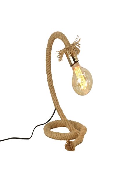 micasa Elegant and Modern Design Suspended Rope Table Lamp