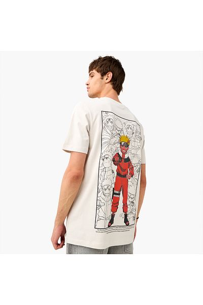 FAV Kakashi Print Crew Neck T-shirt